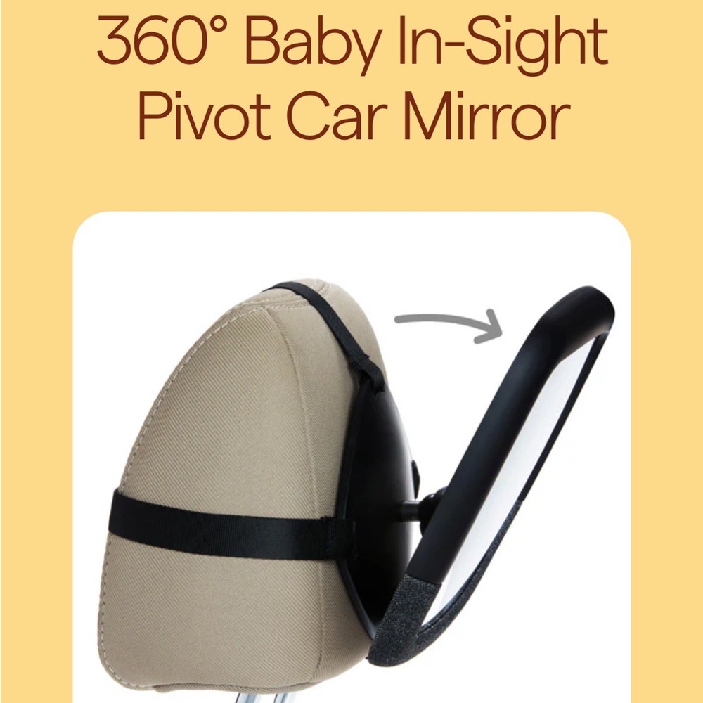 Munchkin 360° Baby In-Sight Pivot Car Mirror